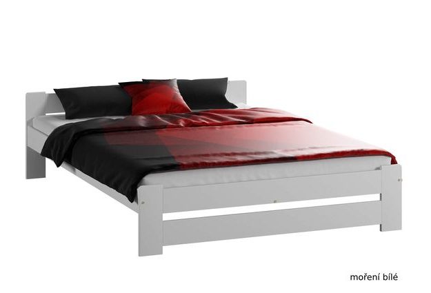 Postel NIKA 120 x 200 cm + sendvičová matrace + rošt