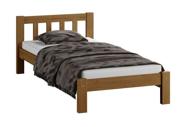 Borovicová postel Olivia 90x200 cm