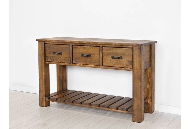 Masivní borovicová konzole Rustyk