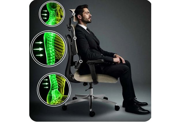 Talin Micro Mesh – ergonomická kancelářská židle pro dlouhé sezení