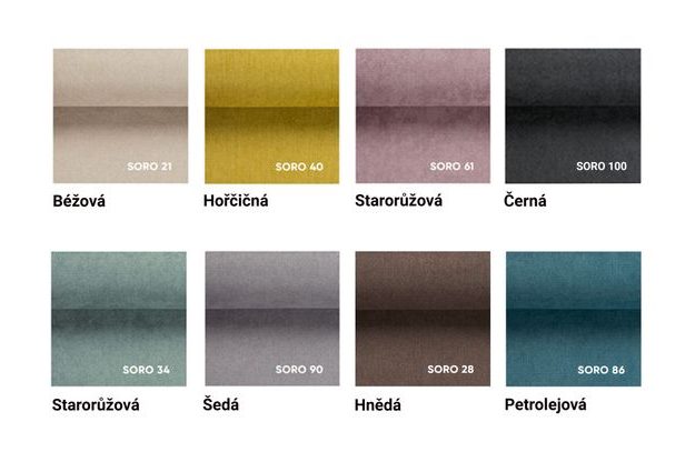 Rohová sedací souprava ROCO PIK