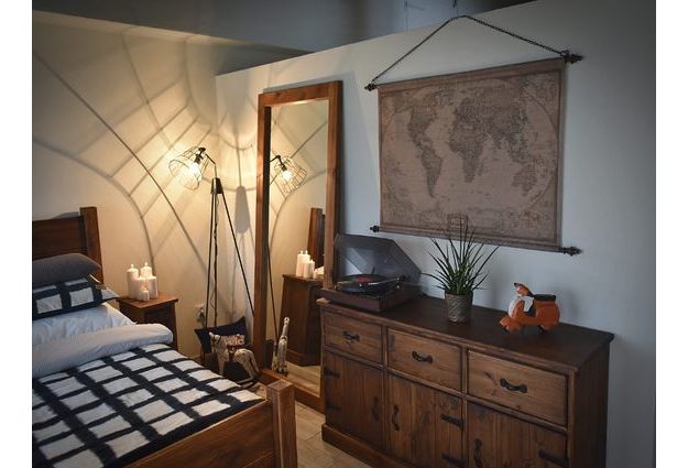 Zrcadlo Rustyk 88 x 200 cm