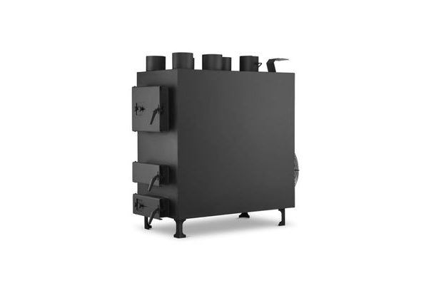 Dílenská kamna PN5 50kW s ventilátorem a ovladačem