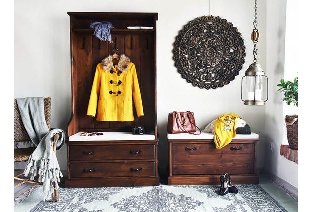 Skrinka na topánky Rustyk 1 - Předsíňový nábytek