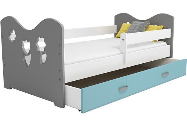 Dětská postel Micky 2 80x160 cm + rošt