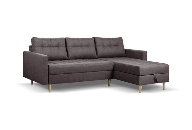 Rohová sedací souprava Pires s úložným prostorem