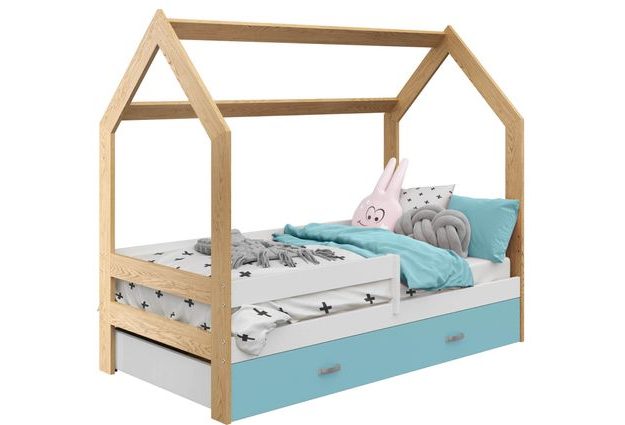 Dětská postel s šuplíkem Spiky 80x160 cm + rošt ZDARMA