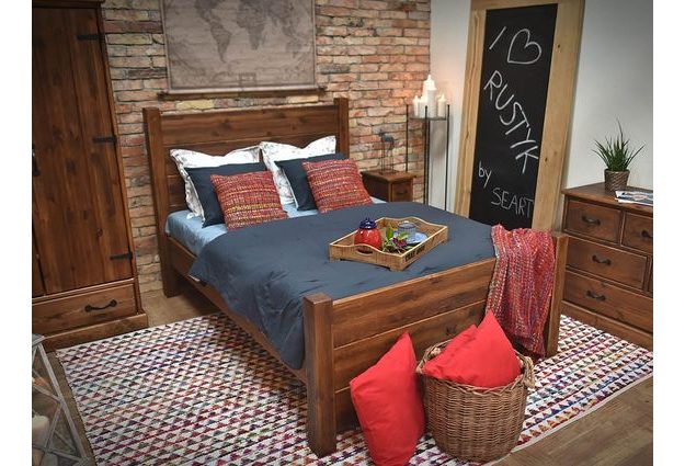 Posteľ Rustyk Dobromir 140 x 200 cm