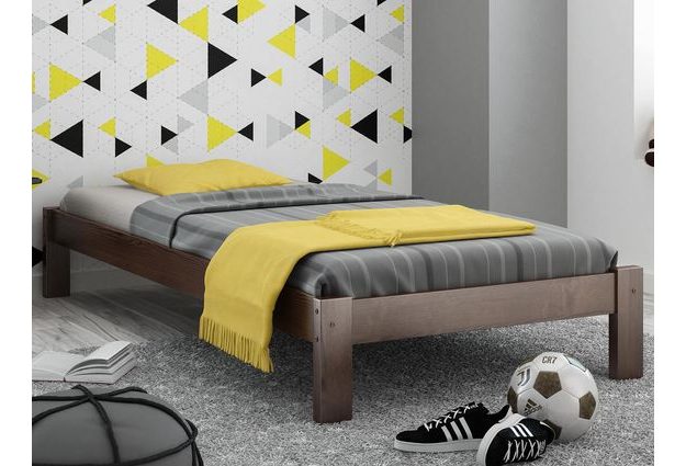 Borovicová postel Lyssa 90x200 cm