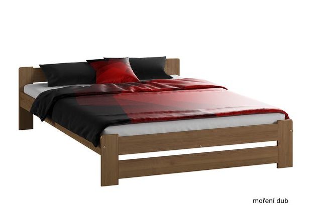 Postel NIKA 140 x 200 cm + sendvičová matrace + rošt