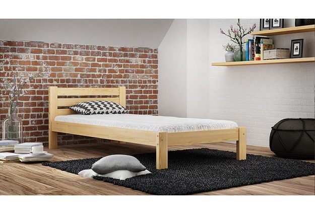 Borovicová postel Daila 90 x 200 cm