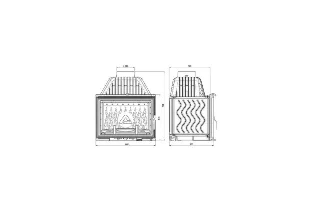 Krbová vložka KAWMET W17 Decor ECO