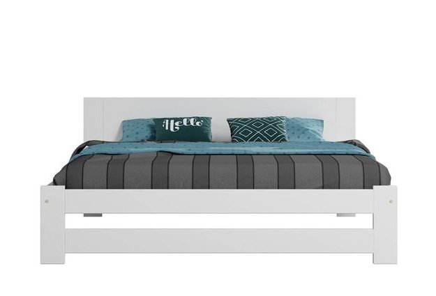 Bílá postel Millo 120 x 200 cm