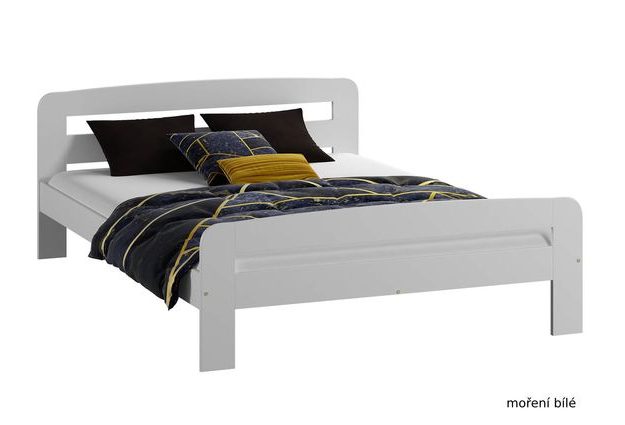 Dřevěná postel Klaudia 160 x 200 cm