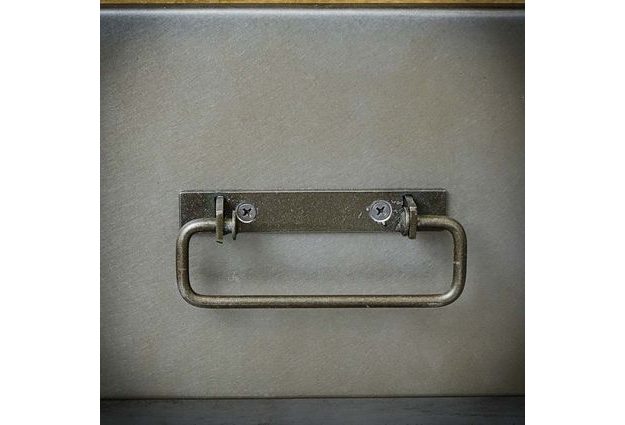 TV stolek Steel wood se dvěma šuplíky