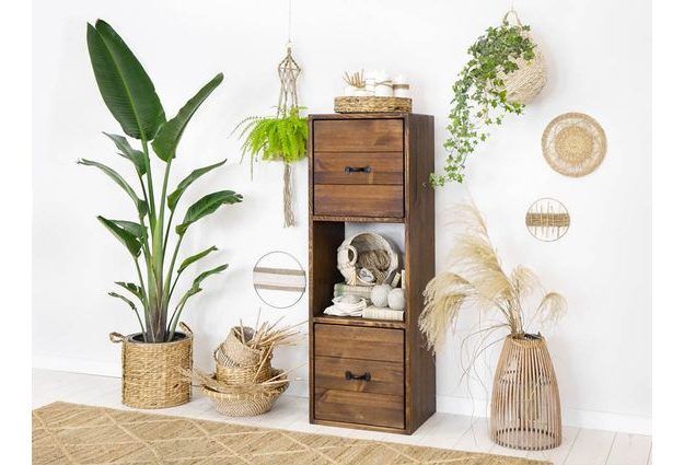 Masivní borovicový regál Rustyk 1/3