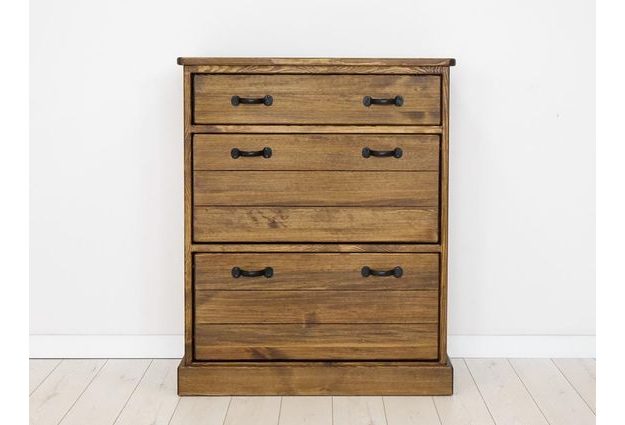 Masivní borovicový botník Rustyk 2