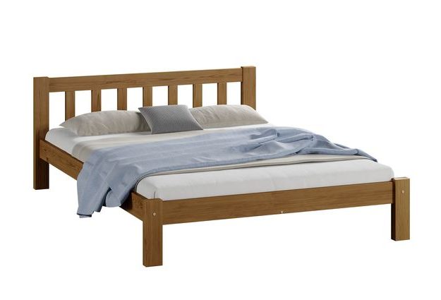 Borovicová postel Olivia 160x200 cm