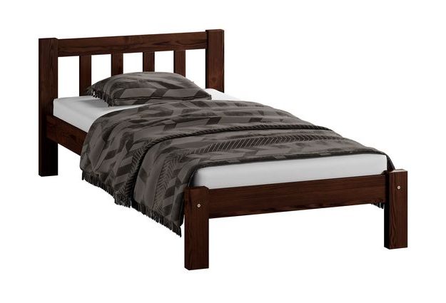 Borovicová postel Olivia 90x200 cm