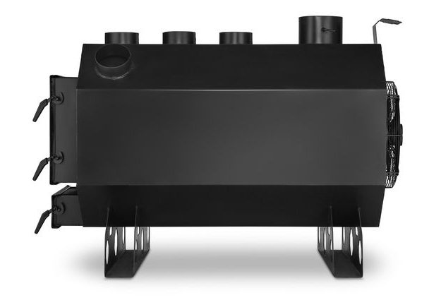 Dílenská kamna OKTAGON 45kW s ventilátorem a ovladačem