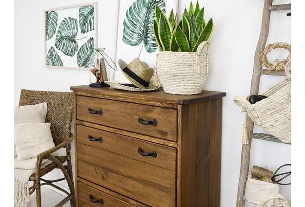 Masivní borovicový botník Rustyk 2