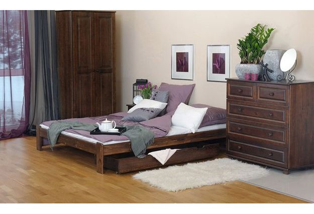 Masivní postel Ada 180 x 200 cm