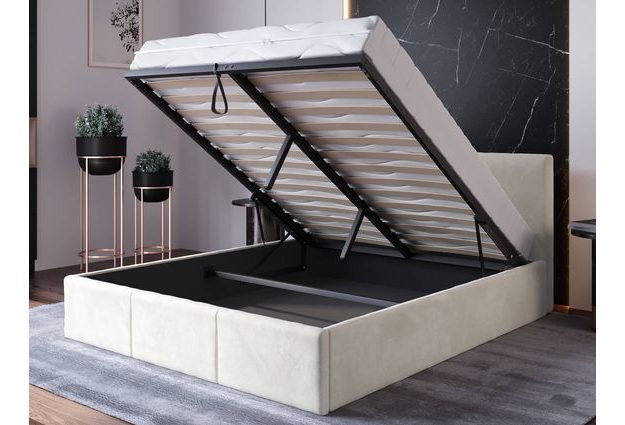 Čalouněná postel Modena 160 x 200 s výklopným roštem