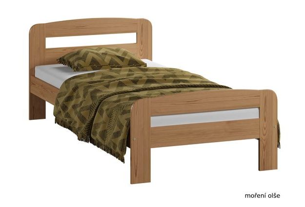Dřevěná postel Klaudia 90 x 200 cm
