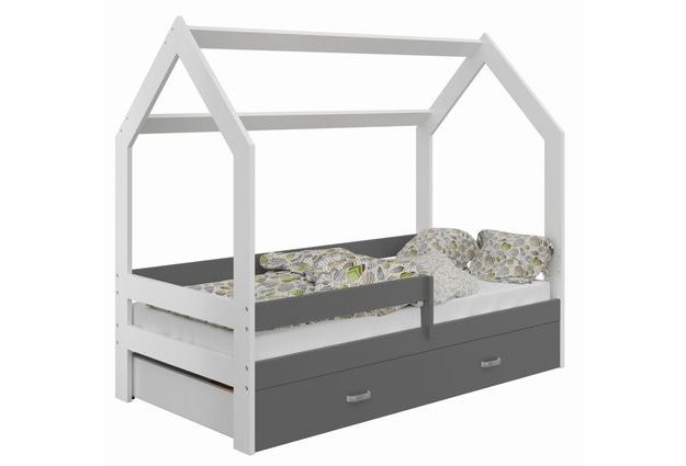 Dětská postel s šuplíkem Spiky 80x160 cm + rošt ZDARMA