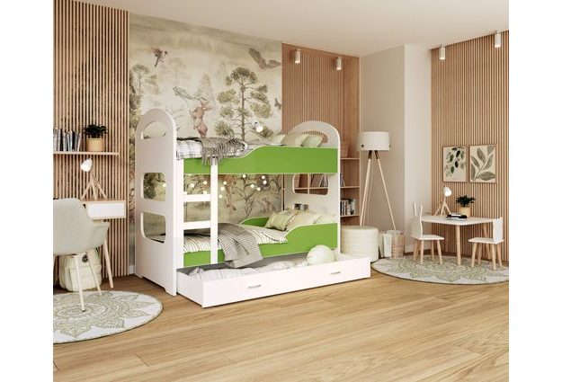 Patrová postel Dominik 160 x 80 cm + rošt ZDARMA