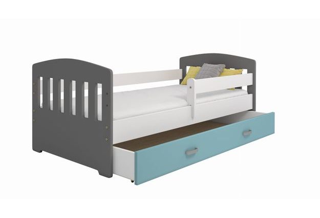 Set dětská postel Micky 6 80x160 cm + matrace + rošt