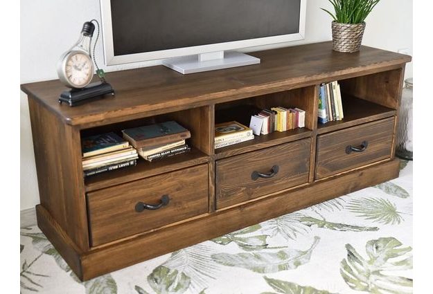 Masivní tv stolek Rustyk 1