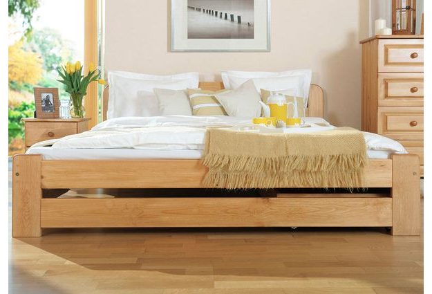 Posteľ LYDIA 180 x 200 cm - moření olše