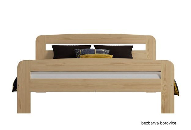 Dřevěná postel Klaudia 140 x 200 cm