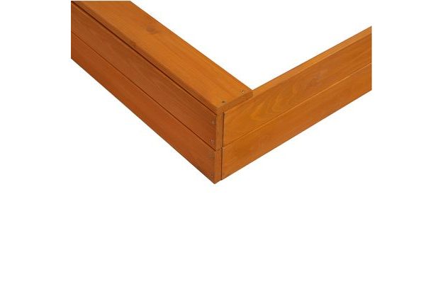 Dřevěné uzavíratelné pískoviště s lavičkami a stříškou, impregnované pro dlouhou životnost a ochranu před nepříznivými povětrnostními vlivy