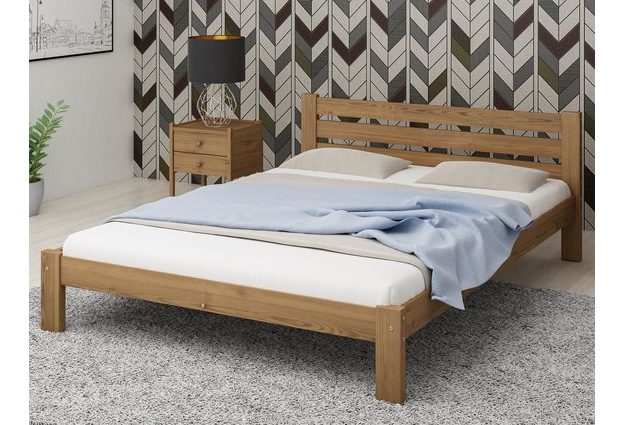 Borovicová postel Daila 120 x 200 cm