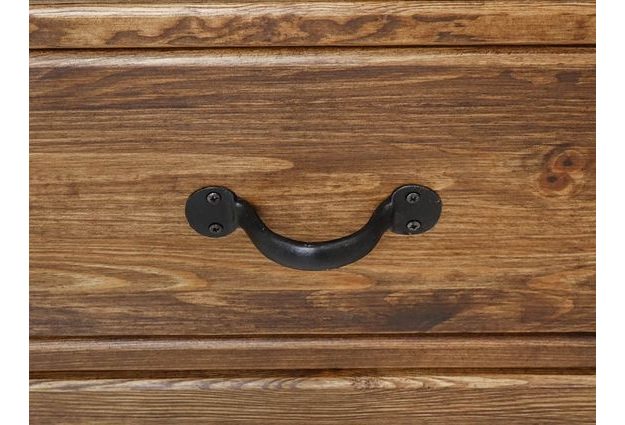 Masivní šatní skříň Rustyk 57 cm