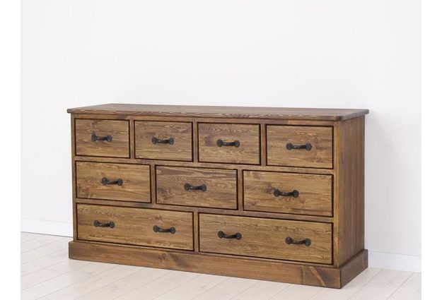 Masivní komoda Rustyk 3/9