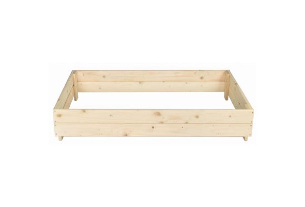 Vyvýšený zahradní záhon 120x120x20 cm – ideální pro pěstování zeleniny, bylinek i květin na omezeném prostoru