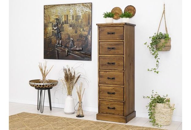 Masivní komoda Rustyk 6/1