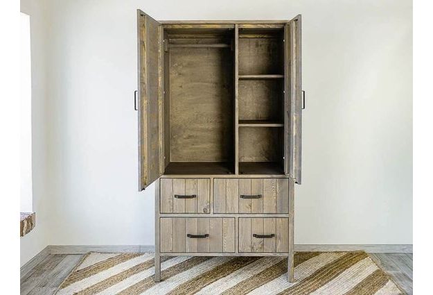 Dvoukřídlová skříň Tennessee 104 cm