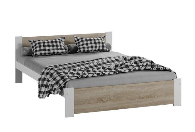 Postel Lola 140 x 200 cm + rošt + sendvičová matrace