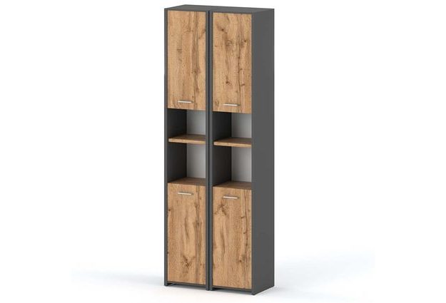 Úzká koupelnová skříň Stivio