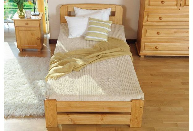 Posteľ LYDIA 90 x 200 cm - moření olše