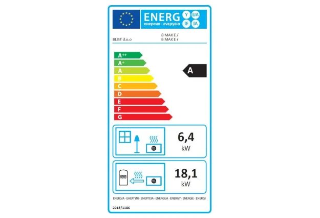 Krbová teplovodní kamna Blist B MAX E