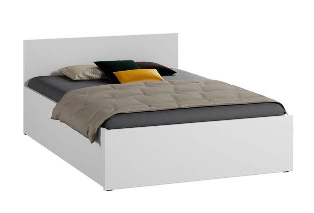 Vyvýšená postel Mary 120 x 200 cm + sendvičová matrace + rošt