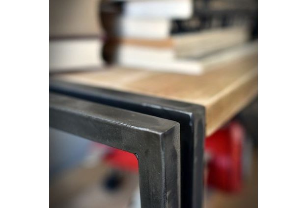 Tv stolek Steel Wood s šuplíky