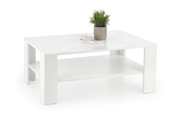 Konferenční stolek Kwadro, bílý