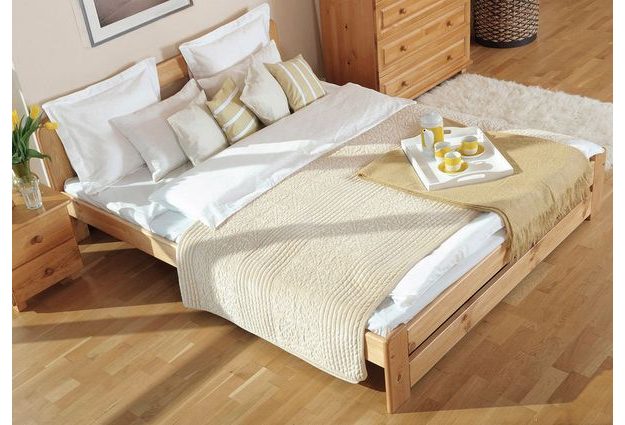 Posteľ LYDIA 180 x 200 cm - moření olše