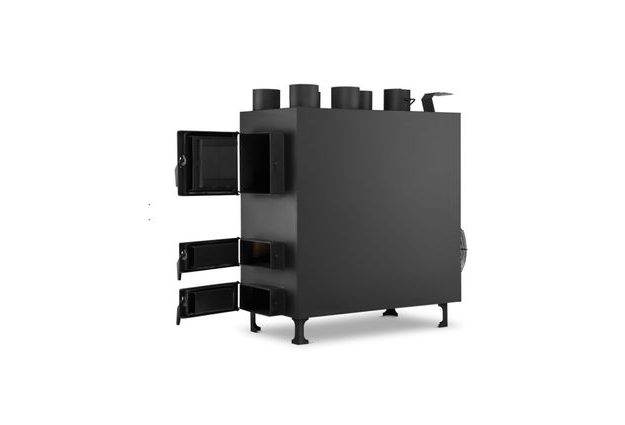 Dílenská kamna PN5 50kW s ventilátorem a ovladačem